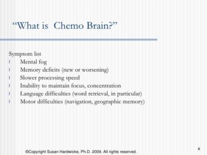 Do I have Brain Fog - Chemo Brain Fog 