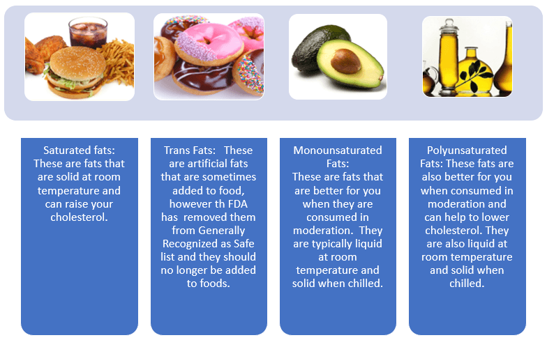 Fat: the Good and the Bad - Types of Fats